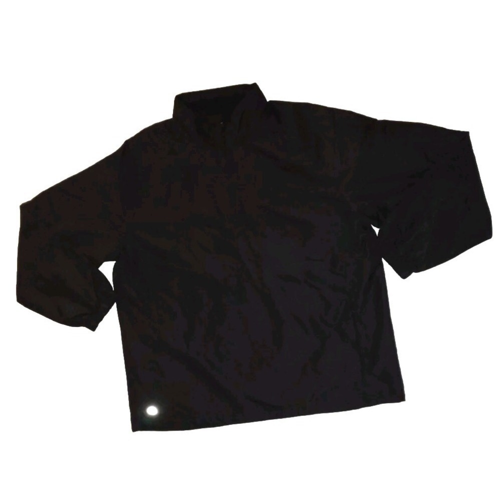 Stormtech Golf Jacket GXW-2;Convertible Wind & rain 1/4 Zip Black Men's LG NWT